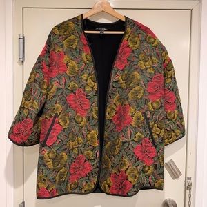Zara Floral Kimono Jacket